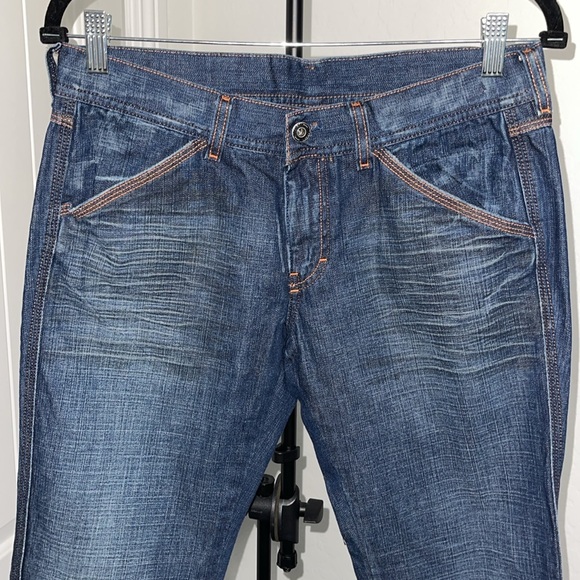 DIESEL RELAXED BOOT CUT SLIGHTLY FLARED DENIM JEANS 100% Cotton Size 30 EUC - Picture 4 of 17